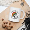 White glossy mug
